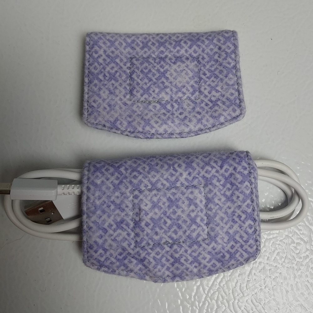 Purple Cable Organizer PAIR
